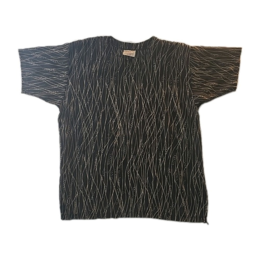 Vintage Black & Gold A Touch Of Class Blouse - Size L
